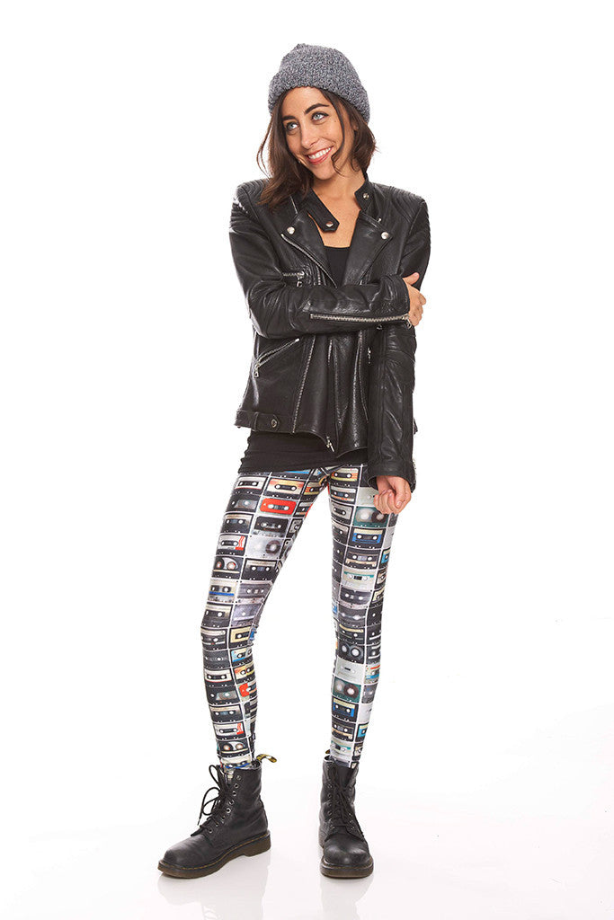 Womens Mixtapes Leggings
