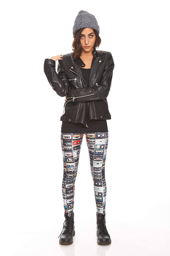 Womens Mixtapes Leggings