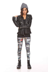 Womens Mixtapes Leggings