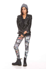 Womens Mixtapes Leggings