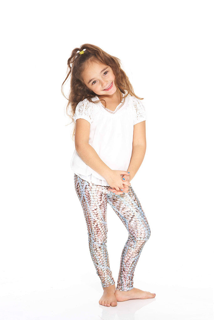 Kids Nana's Pearls Leggings