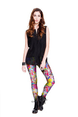 Womens Stickers Leggings