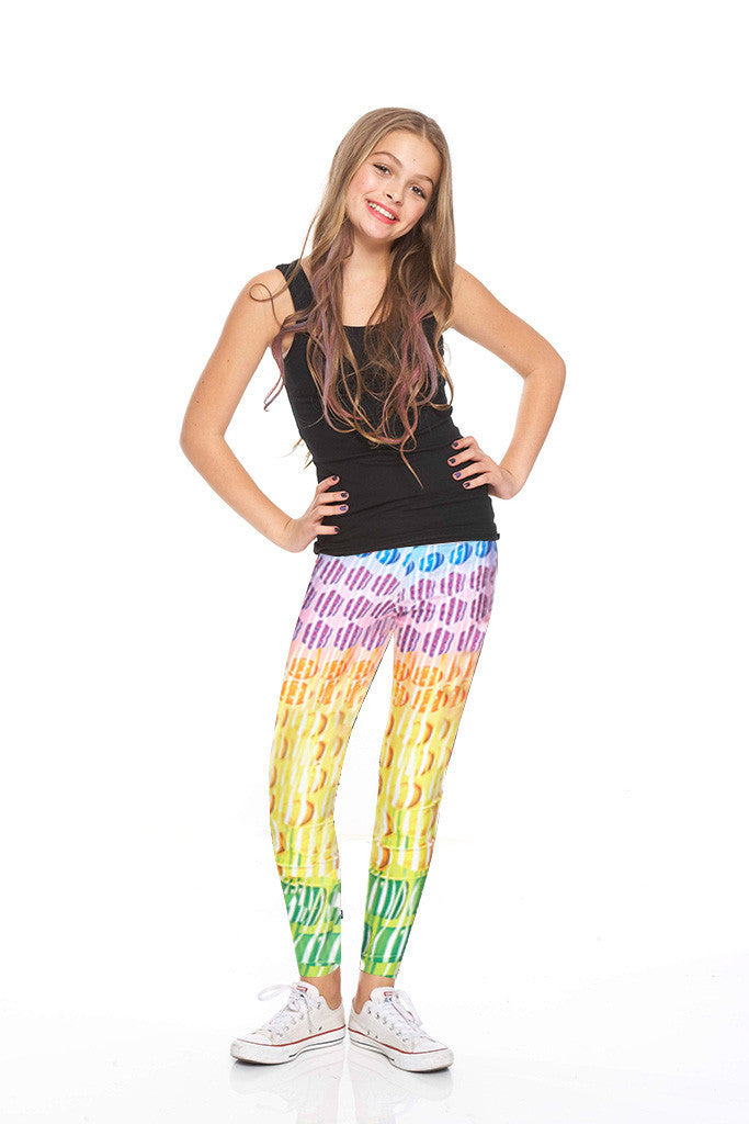 Girls Candy Crush Falling Candy Leggings