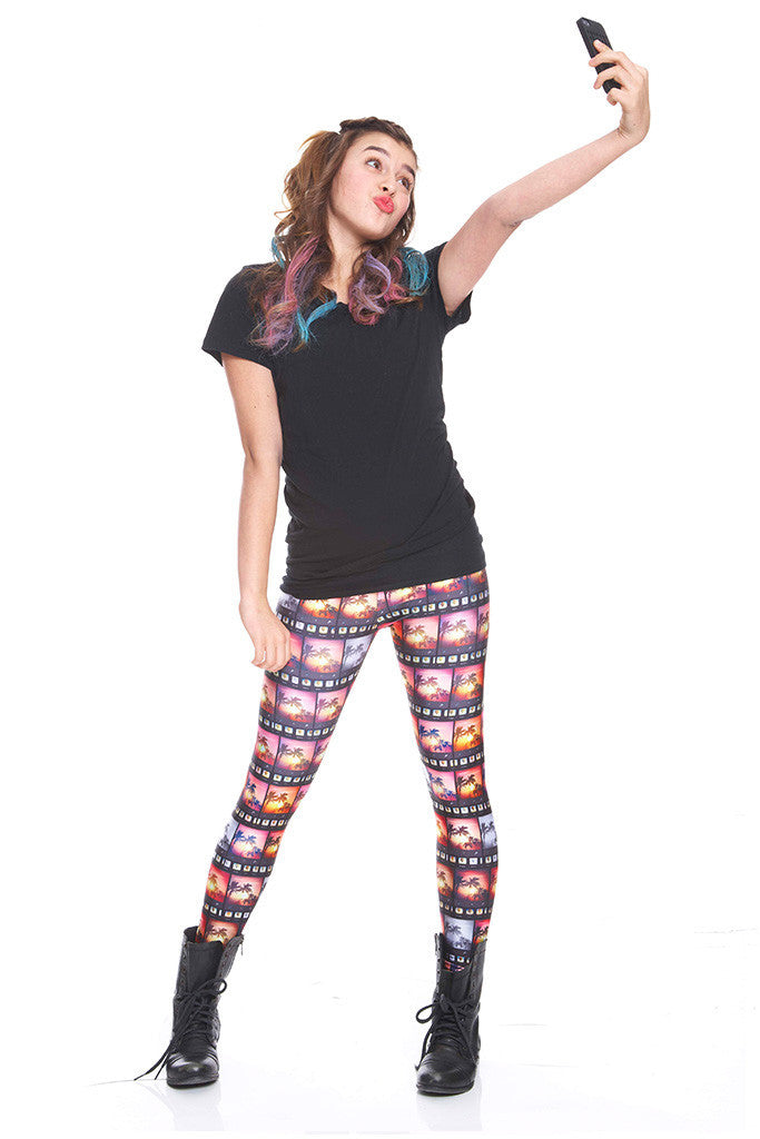 Girls Filters Leggings