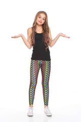 Girls Candy Crush Fishies Leggings
