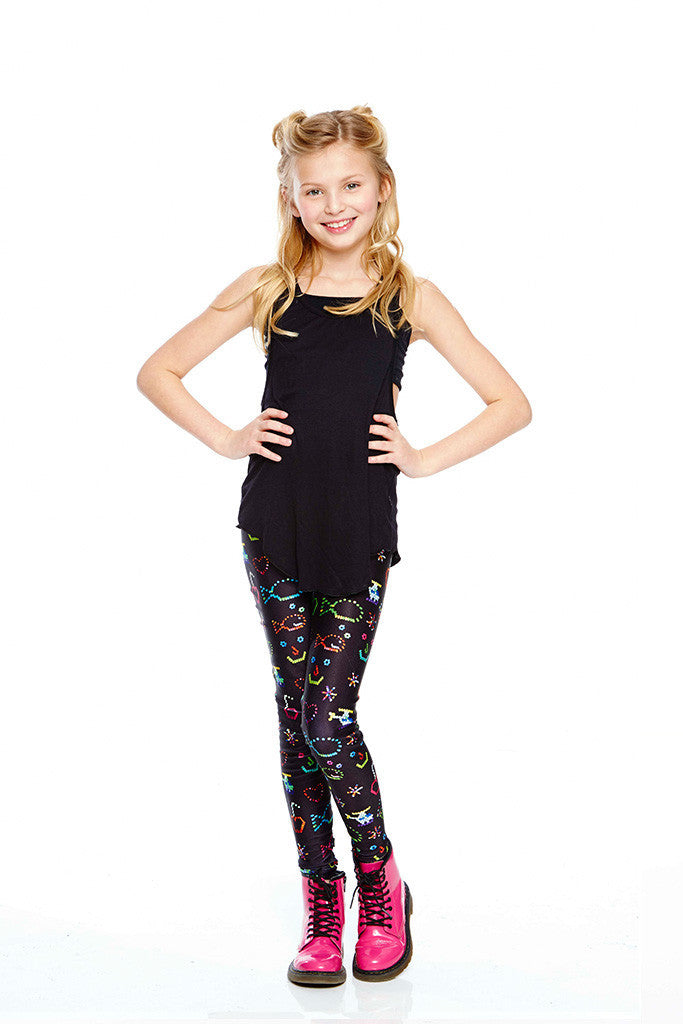 Girls Lite Brite Leggings