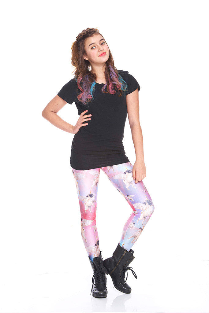 Girls Pugasus Leggings