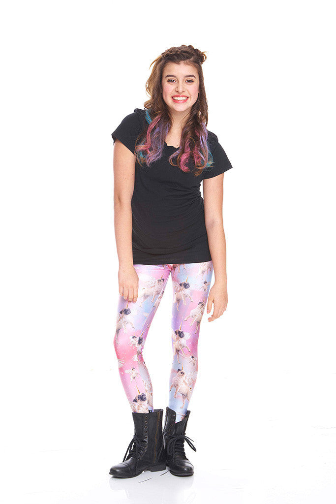 Girls Pugasus Leggings