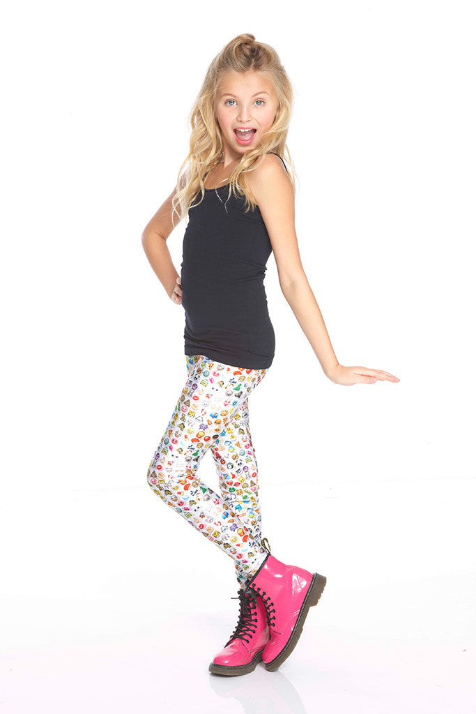 Girls Emoji 2.0 Leggings