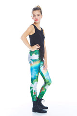 Girls Unicorn Pegasus Leggings