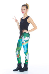 Girls Unicorn Pegasus Leggings