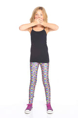 Girls Warhol Monkeys Leggings