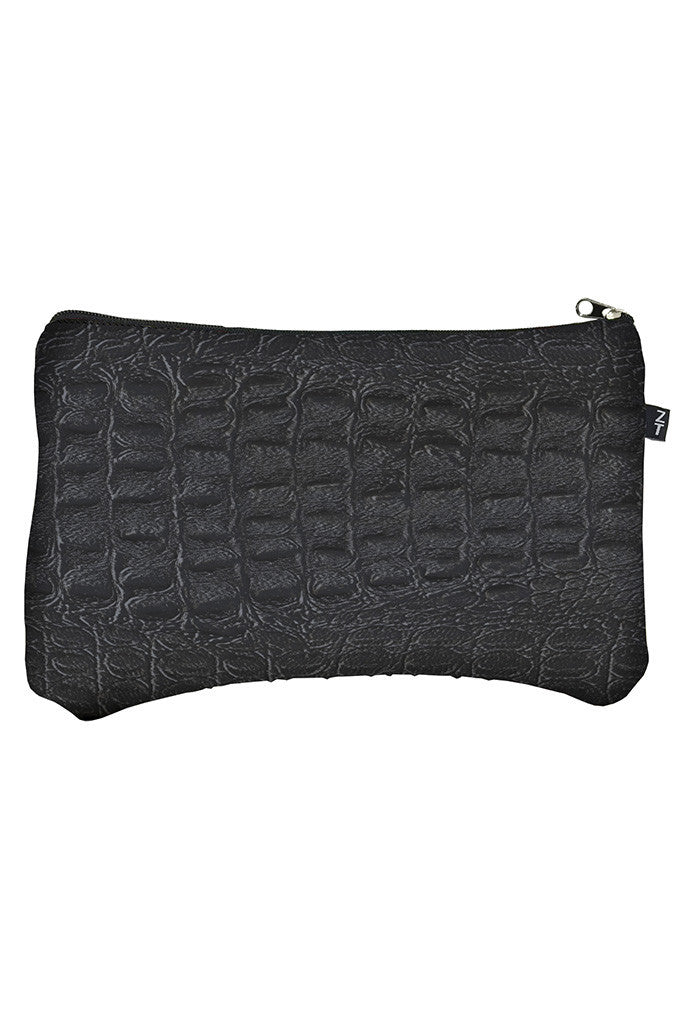 Croc Noir Makeup Case