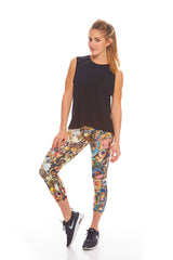 Womens Black Muscle Tank