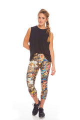 Womens Black Muscle Tank