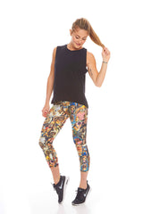 Womens Black Muscle Tank