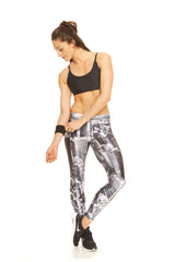 Womens Above NYC Performance Leggings