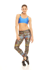 Womens Emoji Performance Leggings