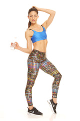 Womens Emoji Performance Leggings
