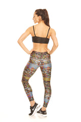 Womens Emoji Performance Leggings