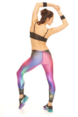 Womens Northern Lights Performance Leggings