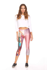 Womens Catching Dreams Performance Capri Leggings