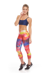 Womens Dream World Performance Capri Leggings