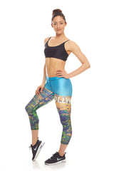 Womens Hollywood Performance Capri Leggings