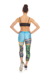Womens Hollywood Performance Capri Leggings