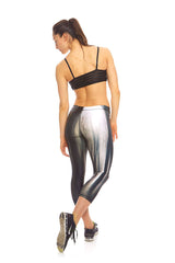 Womens Mysterious Forest Performance Capri Leggings