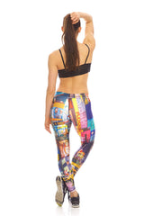 Womens Times Square Performance Leggings