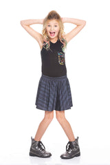 Girls Emoji Pocket Tank