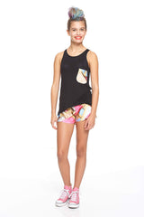 Girls Toaster Party Pocket Tank