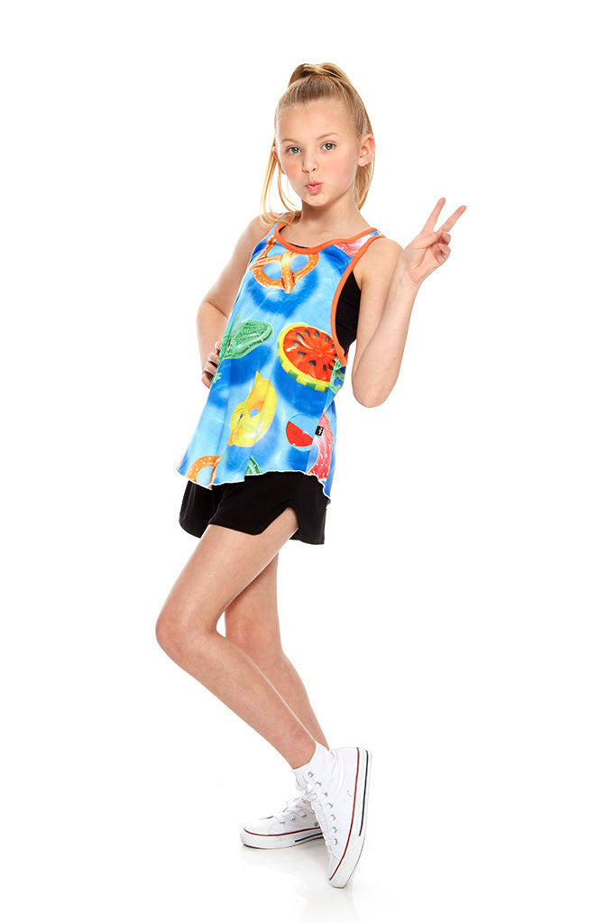 Girls Pool Floats Racerbank Tank