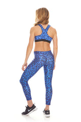 Womens Blueberries Sports Bra