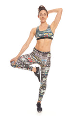 Womens Mixtapes Sports Bra