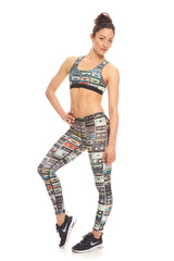 Womens Mixtapes Sports Bra