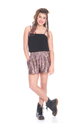 Girls Multi Glitter Romper