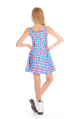Girls Berry Bears Skater Dress