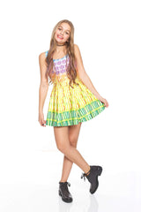 Girls Candy Crush Falling Candy Skater Dress
