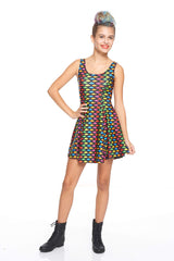 Girls Candy Crush Fishies Skater Dress