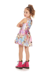 Kids Pugasus Skater Dress
