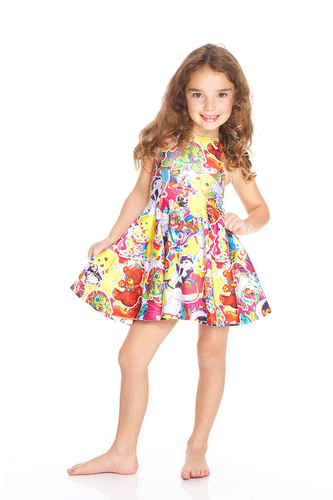 Kids Stickers Skater Dress