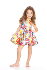 Kids Stickers Skater Dress