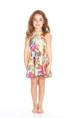 Kids Stickers Skater Dress