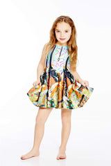 Kids Sundae Fundae Skater Dress