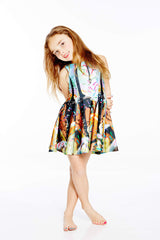 Kids Sundae Fundae Skater Dress