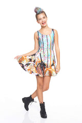 Girls Sundae Fundae Skater Dress