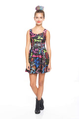 Girls You Can Sit With Us Skater Dress