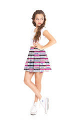 Girls Hello I Am Skater Skirt